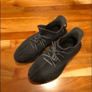Adidas Yeezy black non-reflective